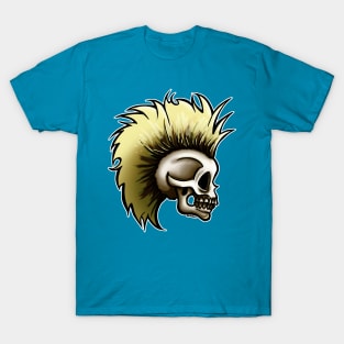 Punk Skull (Bleach Blonde Version) T-Shirt